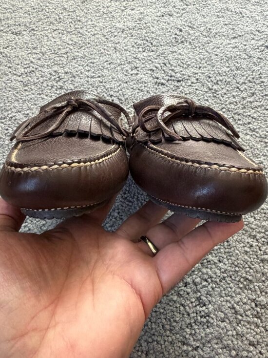 Martin Dingman Kiltie Loafers - Men\'s Sz. 8.5 - Hand-sewn Leather - Brazil - EUC main image 9